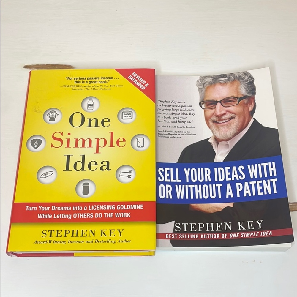 Stephen Key Book Set: One Simple Idea & Sell Your Ideas